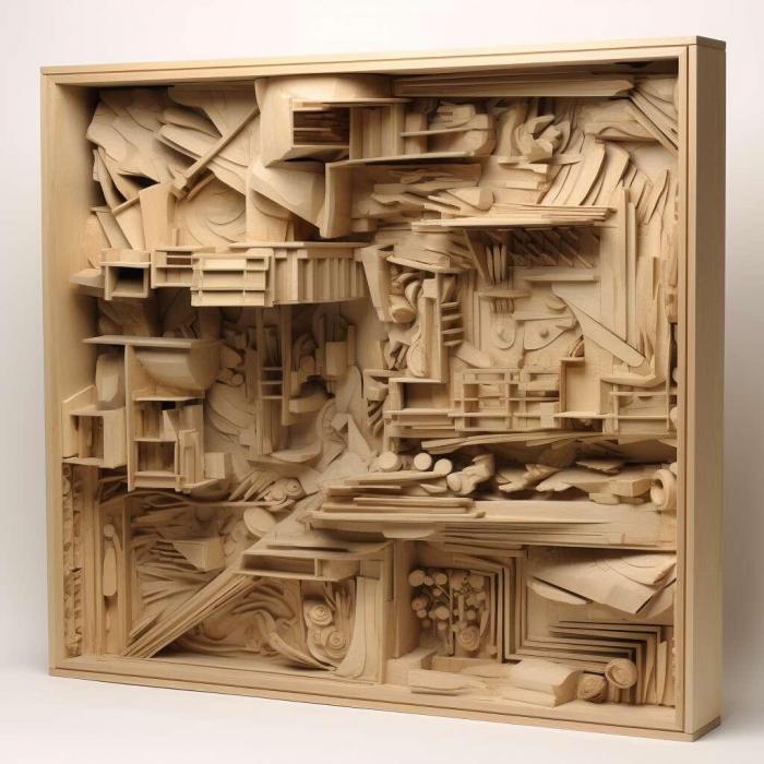 نموذج ثلاثي الأبعاد لآلة CNC 3D Art 